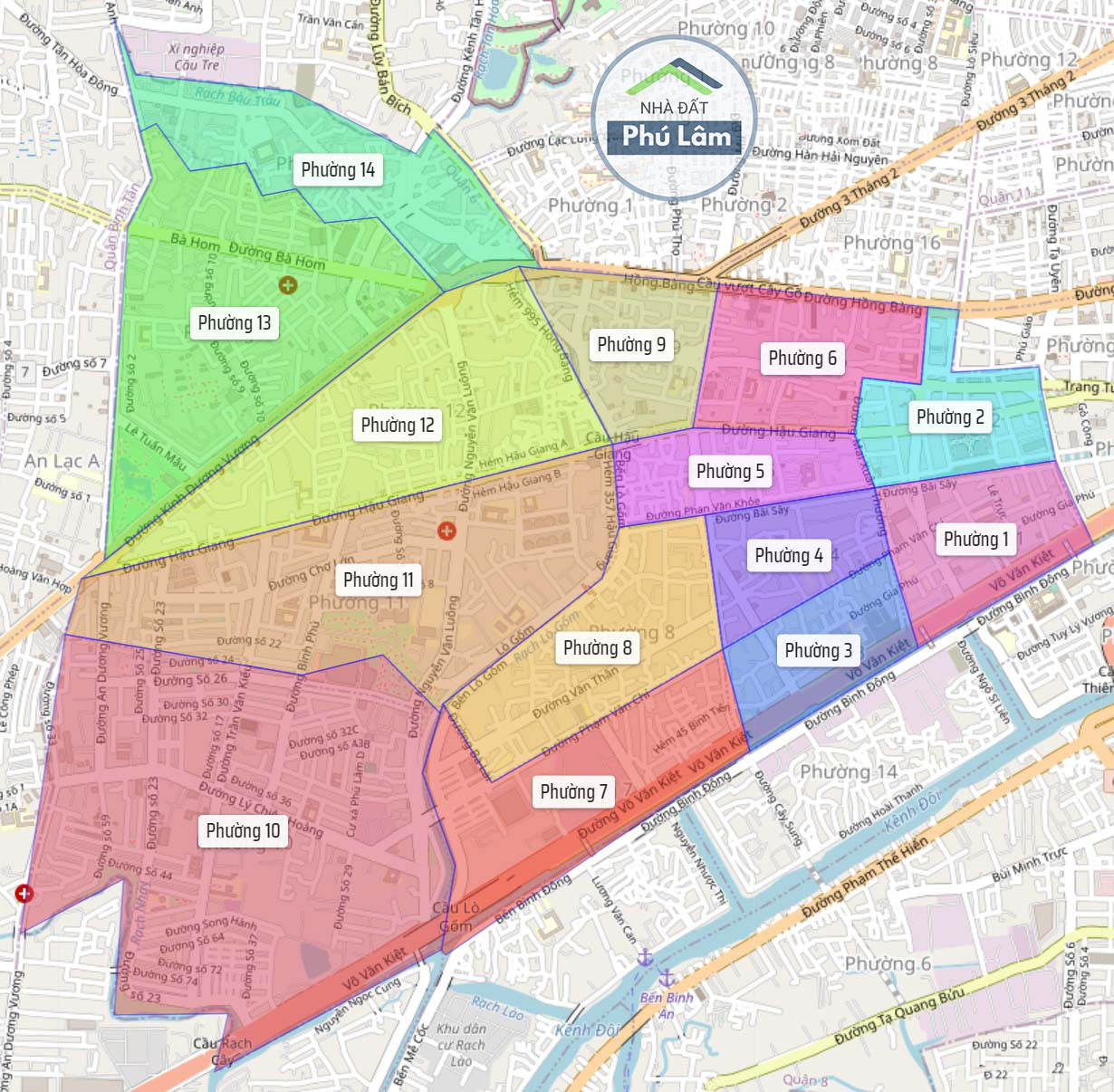 Quận 6 trước sáp nhập